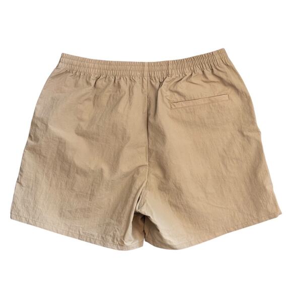 NWOT John Elliott Nylon Kaki Himalayan Relaxed Cropped Shorts - Picture 6 of 8